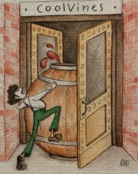 Controvento "CoolVines" Rosso 2019