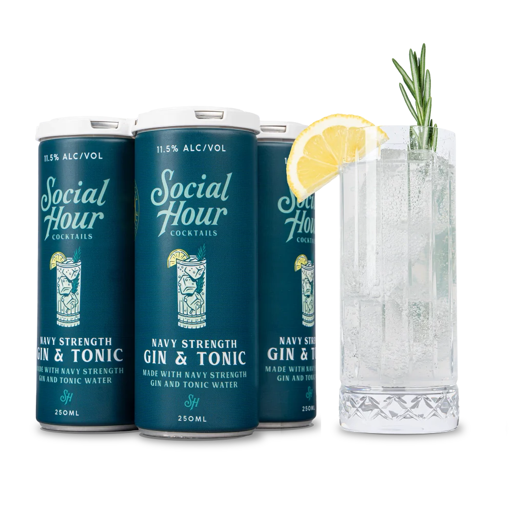 Social Hour Gin & Tonic (4 Pack)