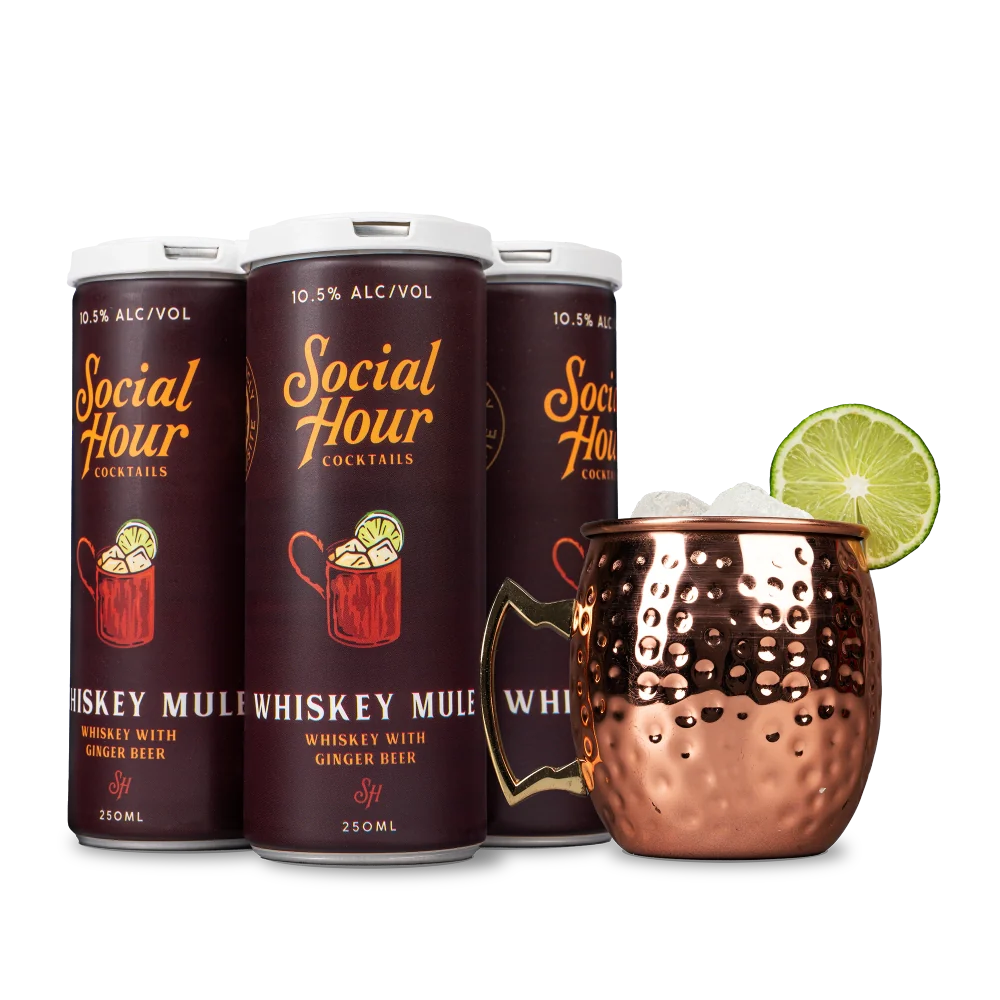 Social Hour Whiskey Mule (4 Pack)