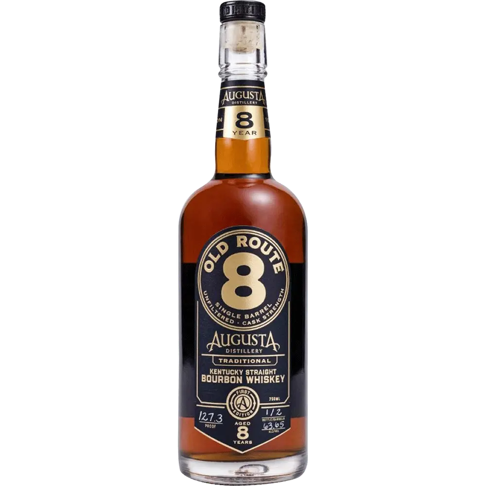 Augusta Distillery "Old Route 8" 8yr Single Barrel Bourbon