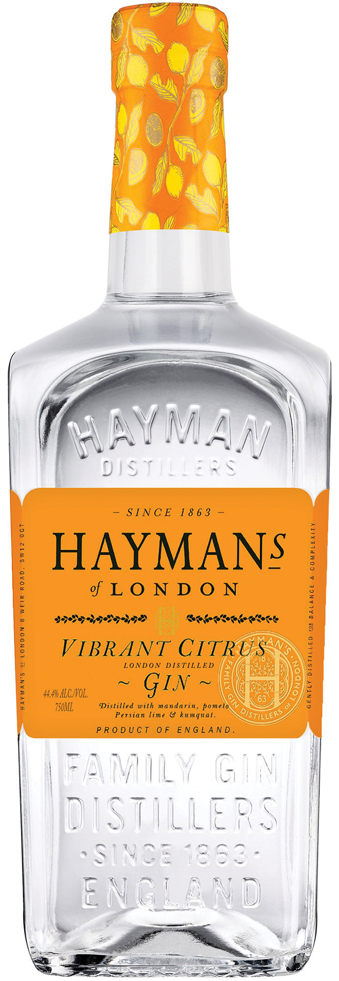 Hayman's Vibrant Citrus Gin