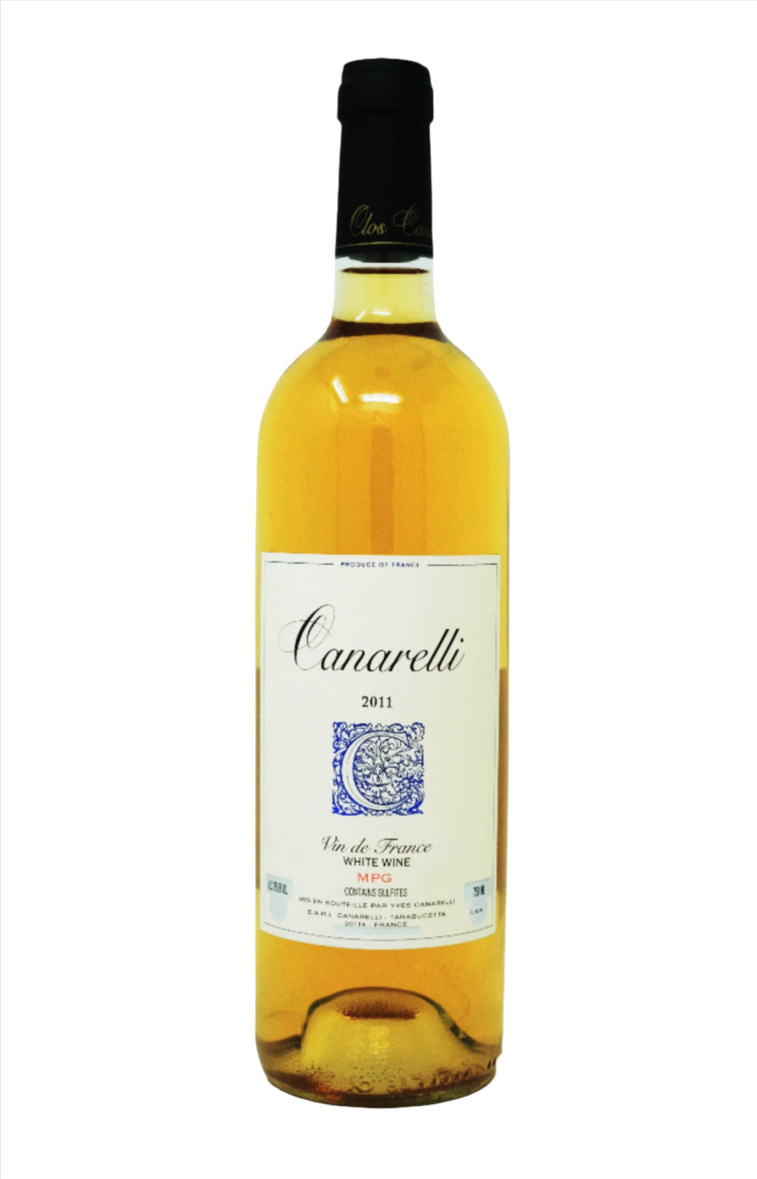 Clos Canarelli Muscat "MPG"