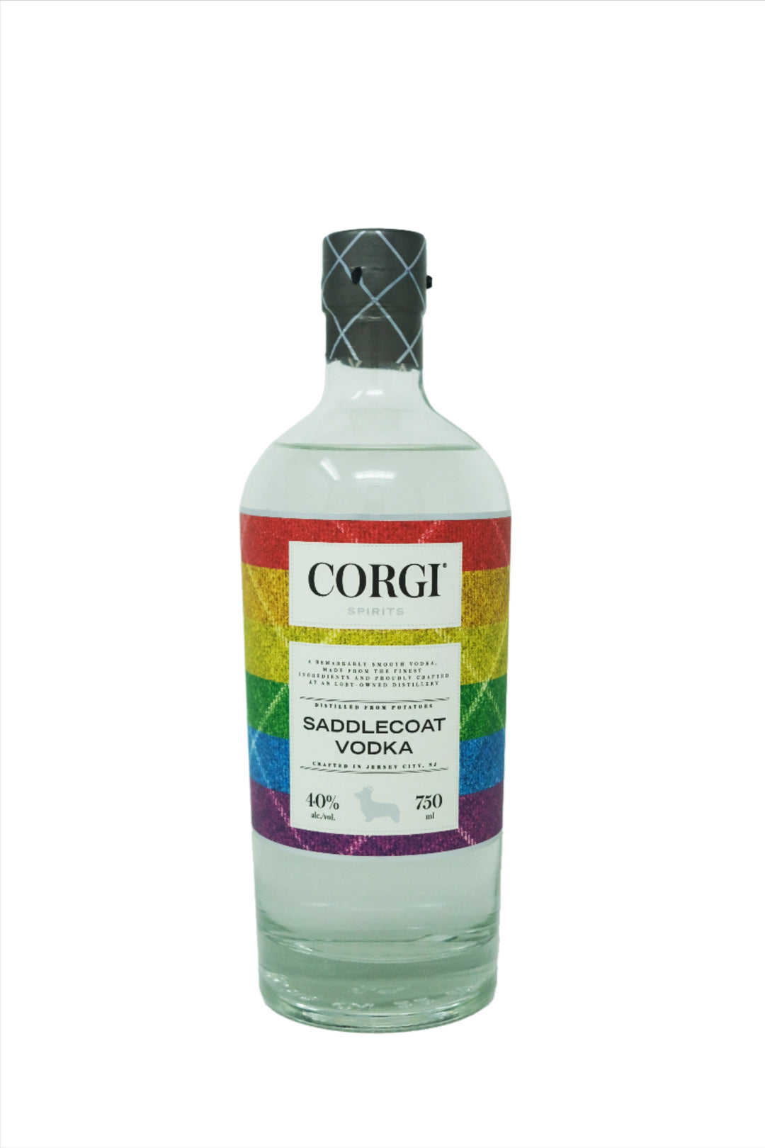 Corgi Saddlecoat Vodka 750ml