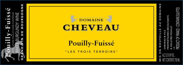 Domaine Cheveau Pouilly-Fuisse "Les Trois Terroirs"