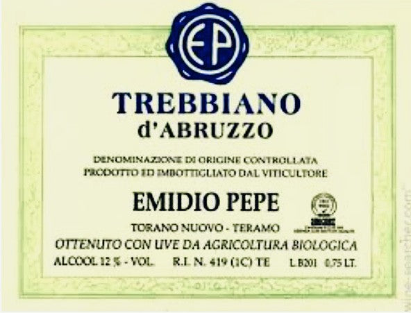 Emidio Pepe, Trebbiano d'Abruzzo 2007