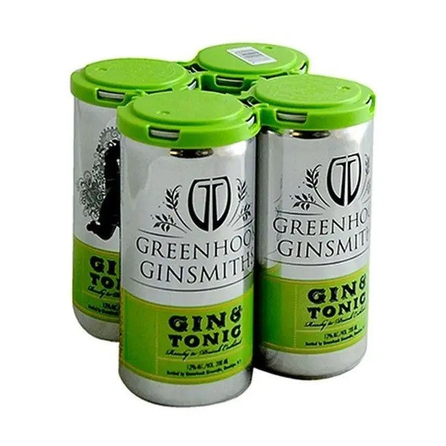 Greenhook Ginsmiths Gin & Tonic 4pk